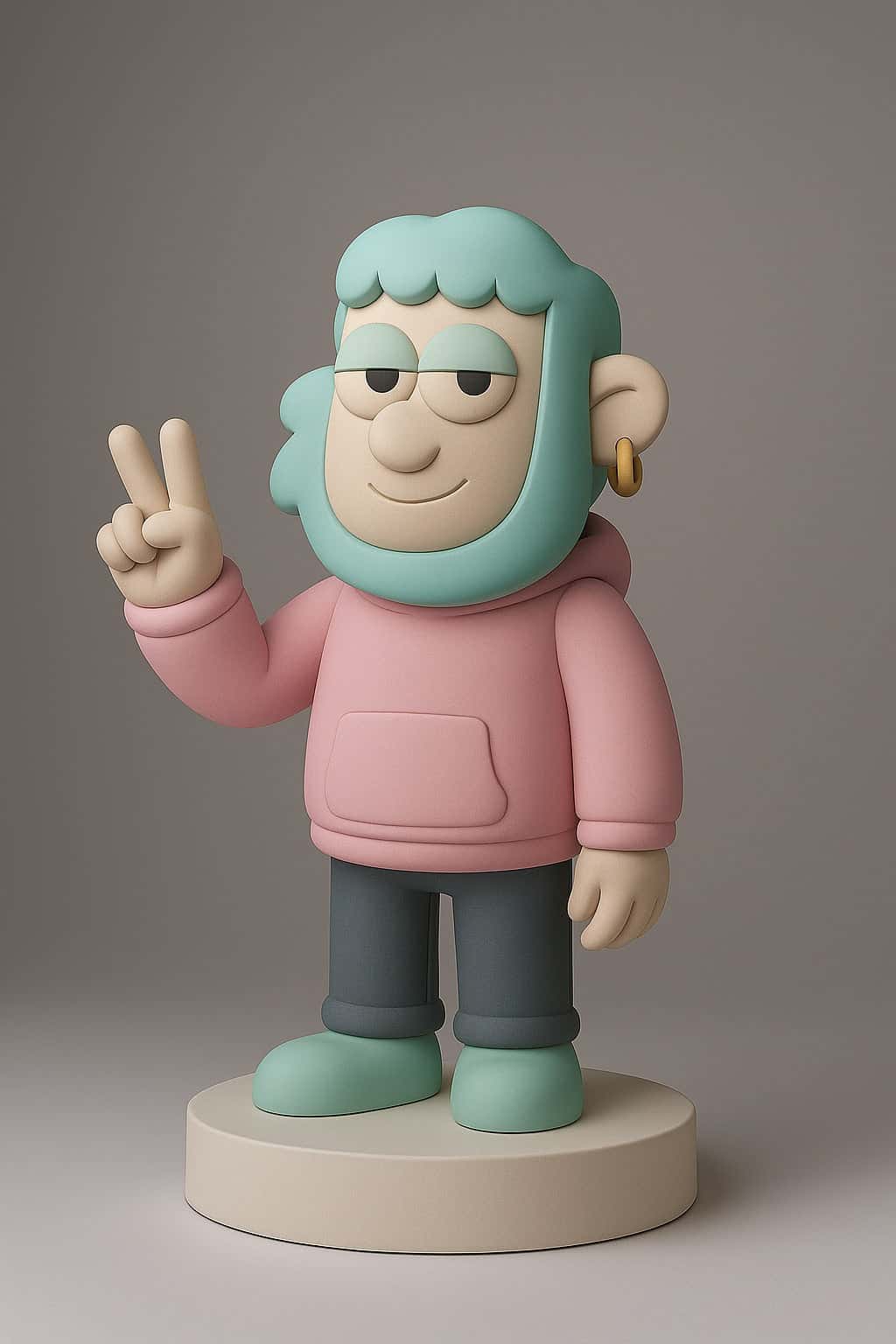 Escultura de Fred