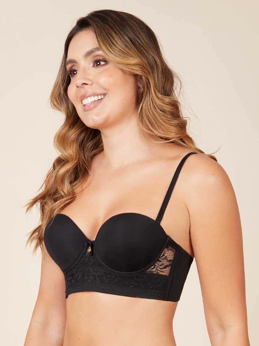 Brasier con Detalle de Encaje Negro