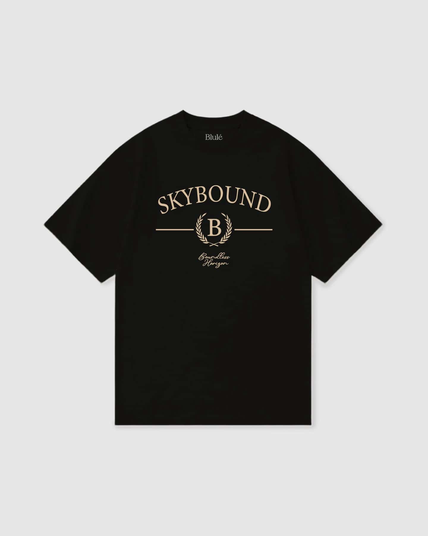 Oversized T Shirt Skybound Black