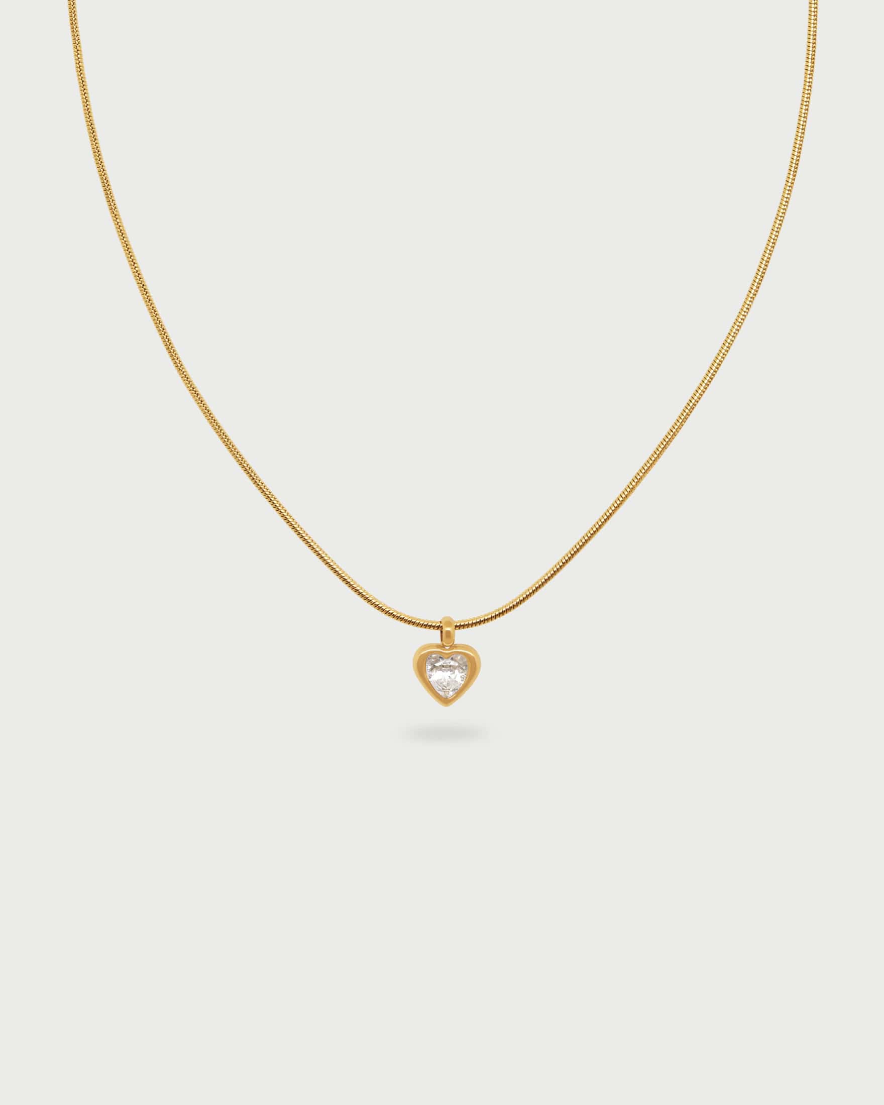 Collar Corazón Diamante Bold - miniatura 2
