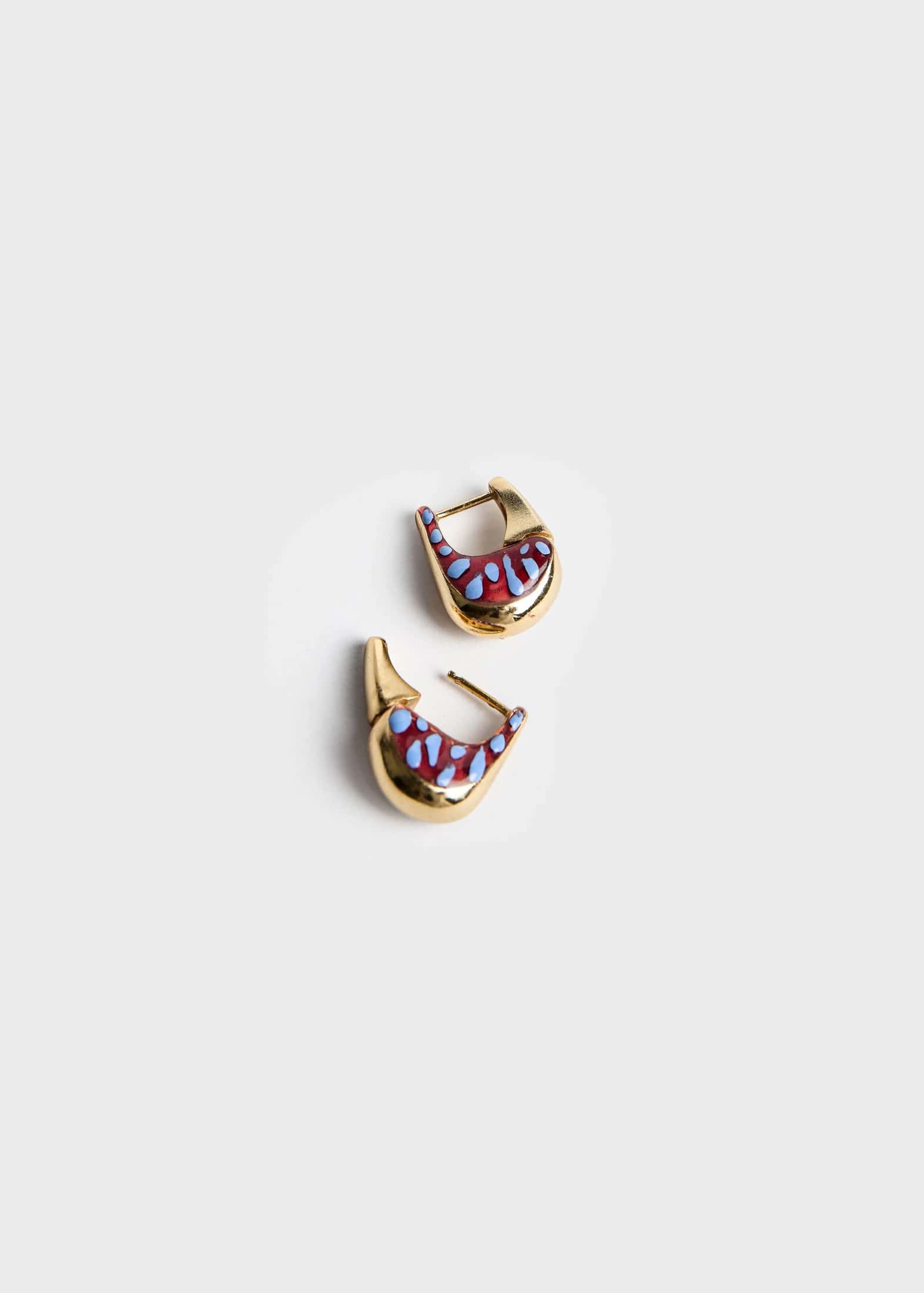 Candongas Tummy Mini Burgundy - miniatura 2