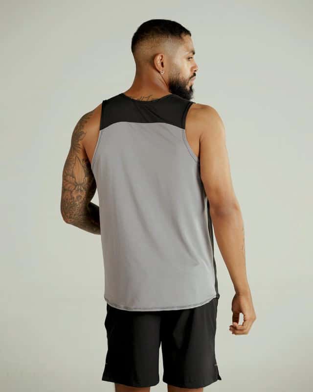 Crimson men tank Negro - miniatura 2