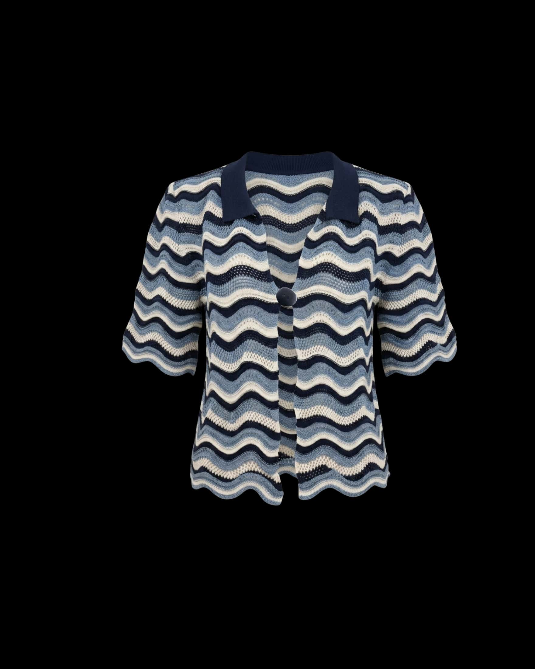 MARTINA TOP BLUE STRIPES