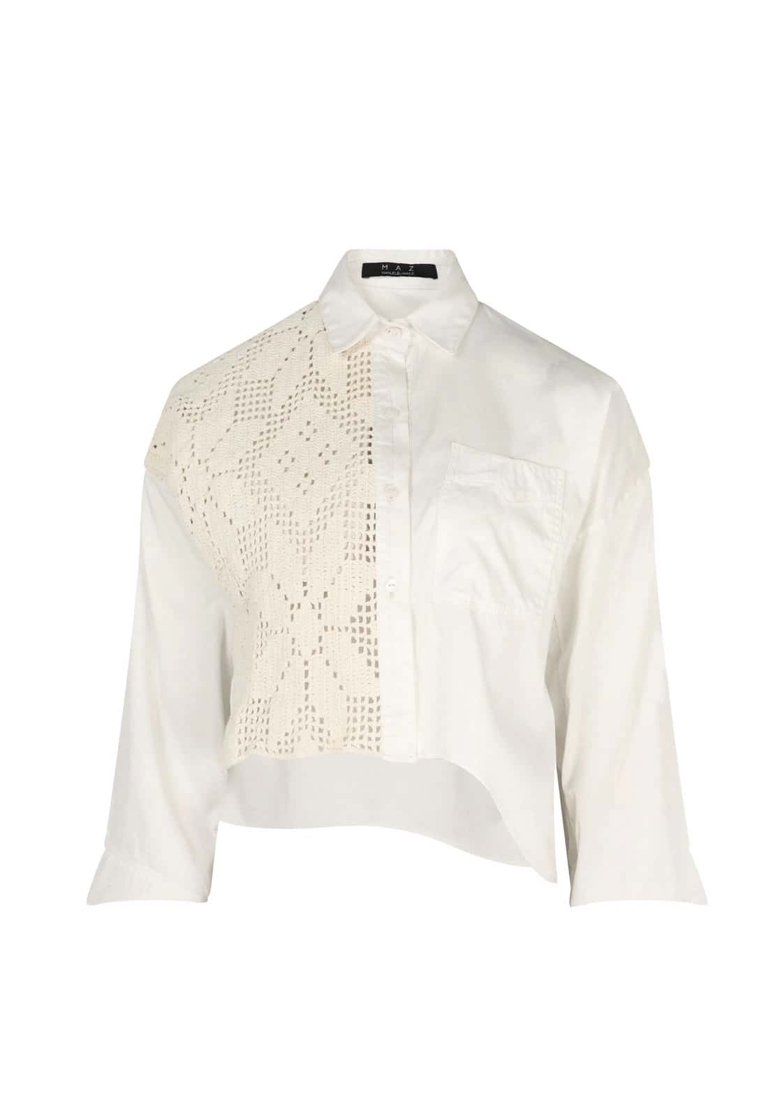 FDV CROCHET CROP SHIRT