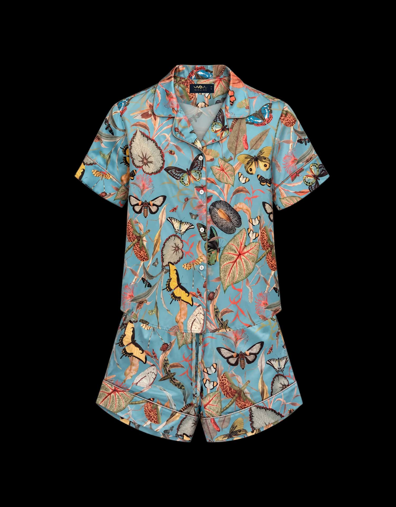 Pijama Corta - Blue Butterfly - miniatura 3