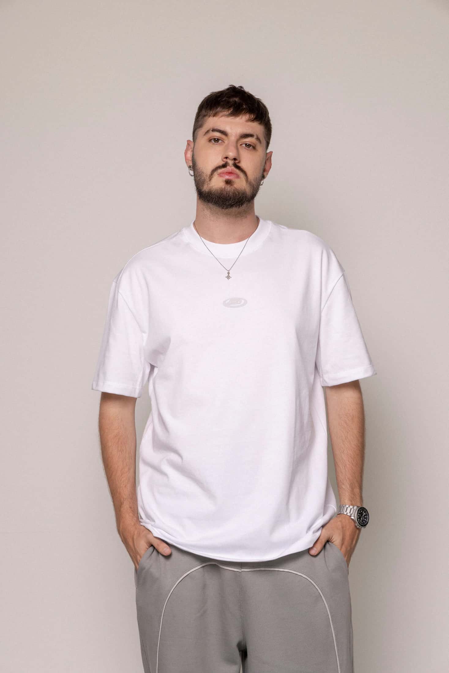 Camiseta Basica Sogno-Blanca
