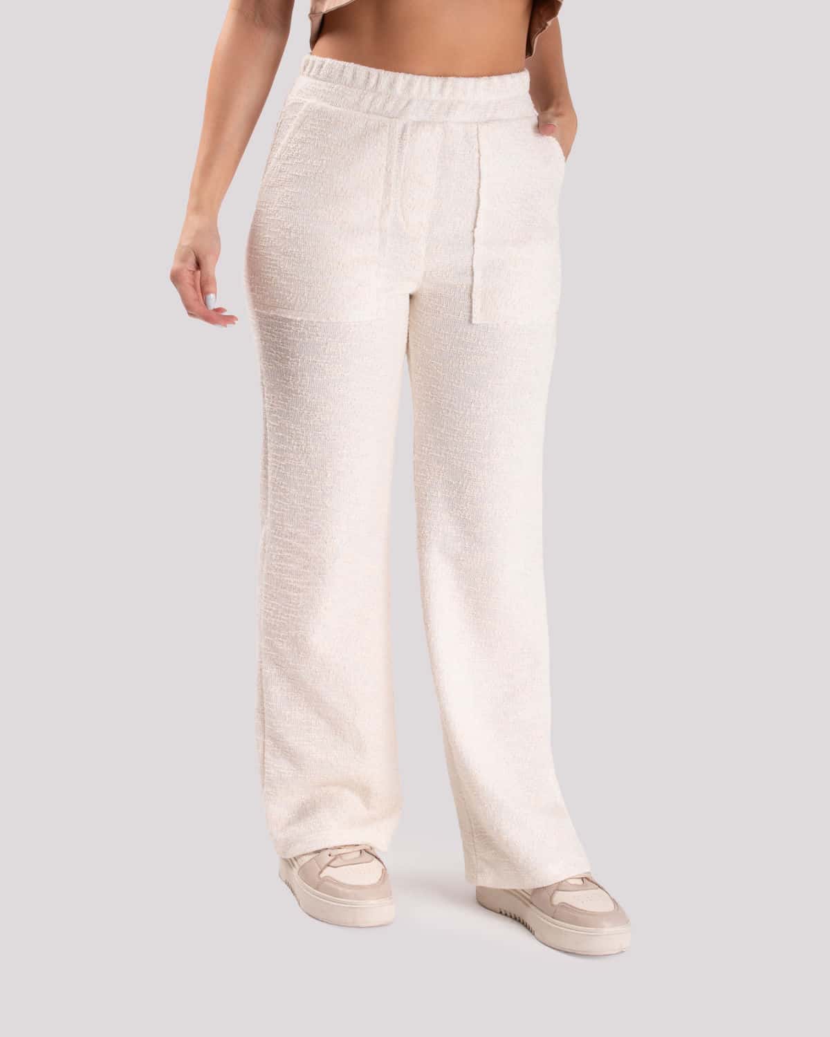 Pantalon ivory para mujer