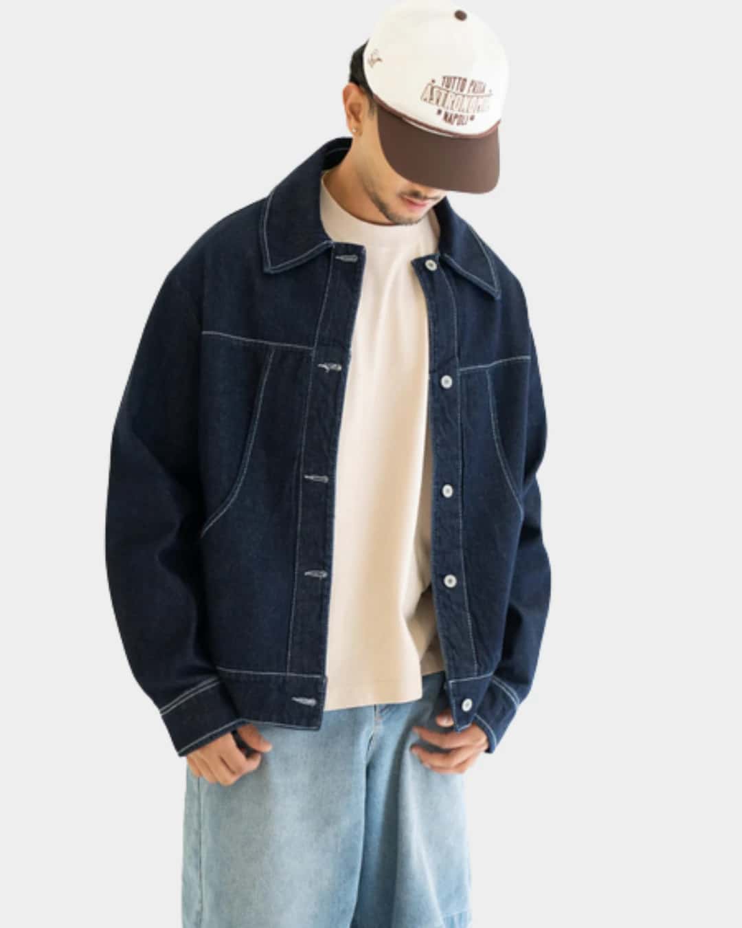 CHAQUETA DENIM - AZUL RAW - miniatura 4