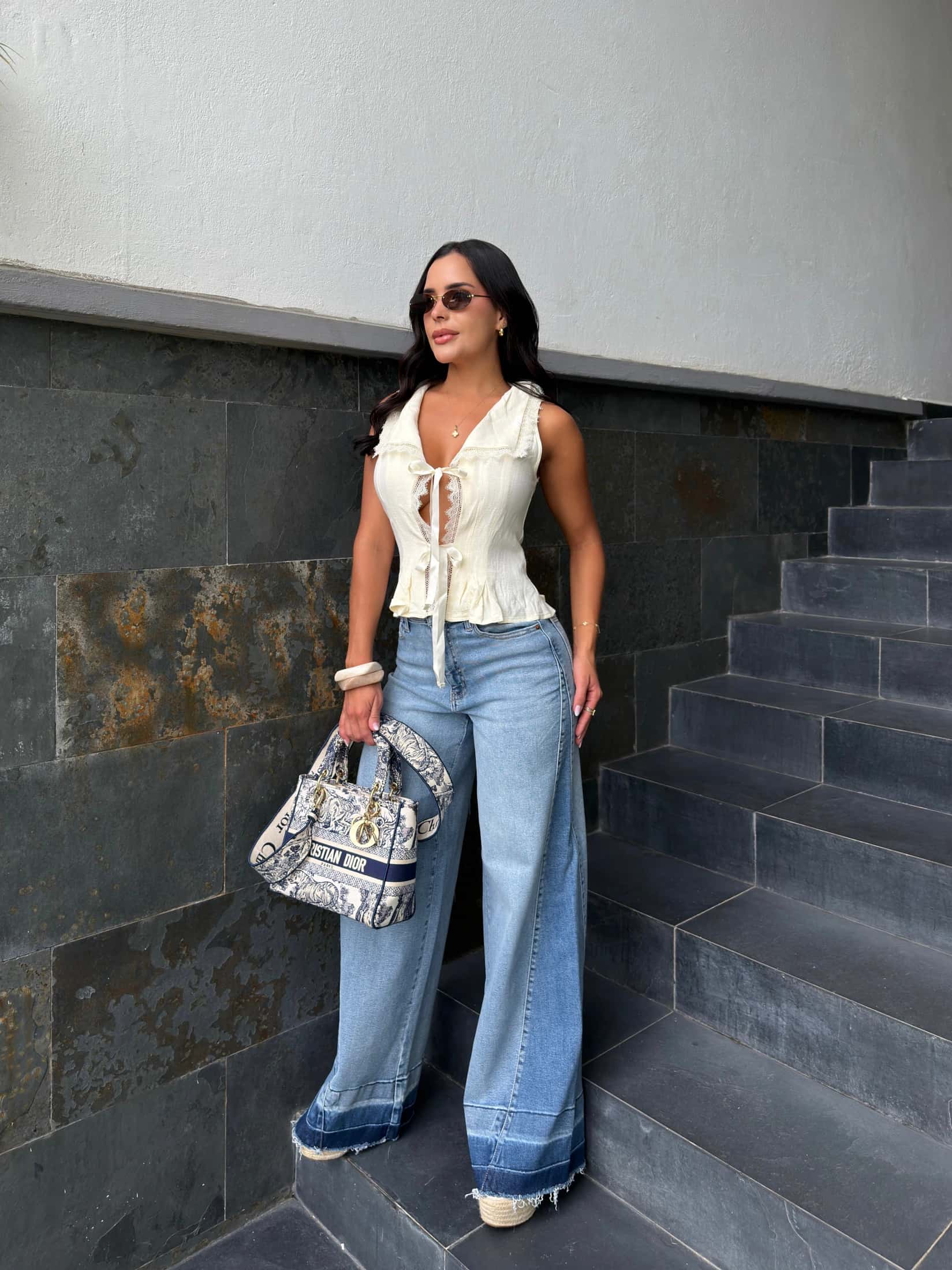 BLUSA AMANDA MARFIL - miniatura 3