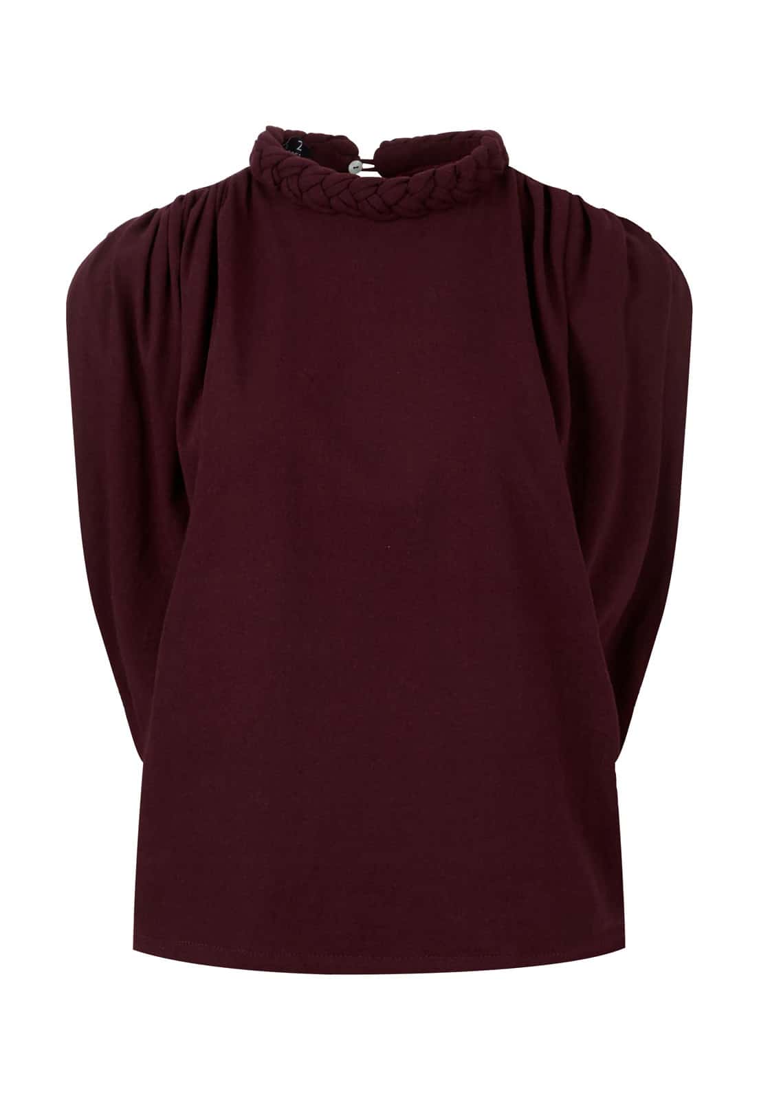 SHORT SLEEVE BRAIDED T-SHIRT