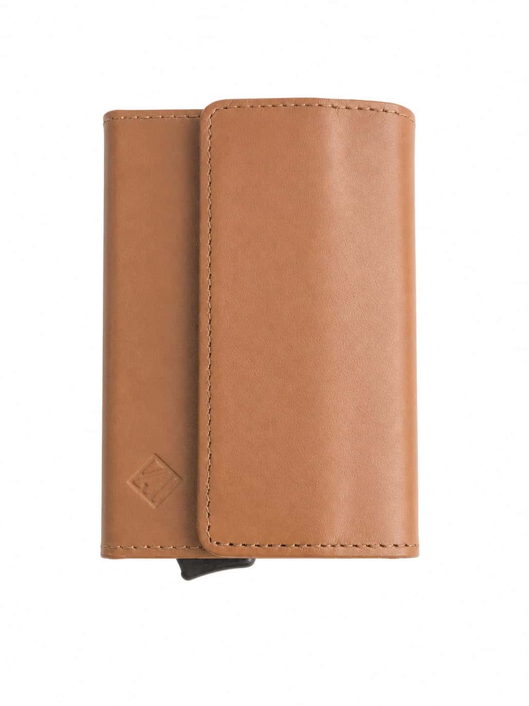 Billetera One Click Pro Café- Con Grabado de Iniciales