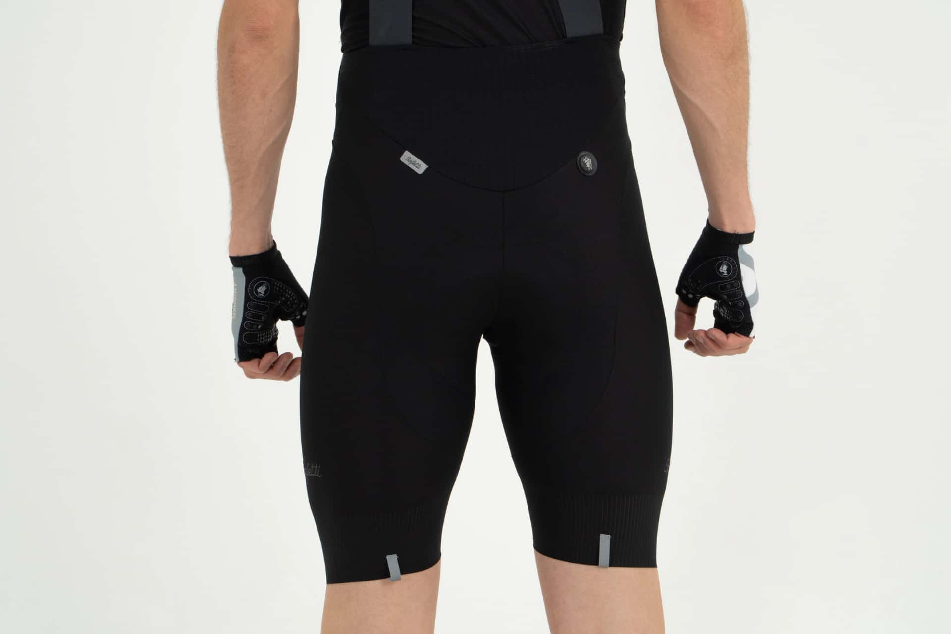 PANTALONETA CICLISMO CON CARGADERAS GIRONA NERO PARA HOMBRE - miniatura 5