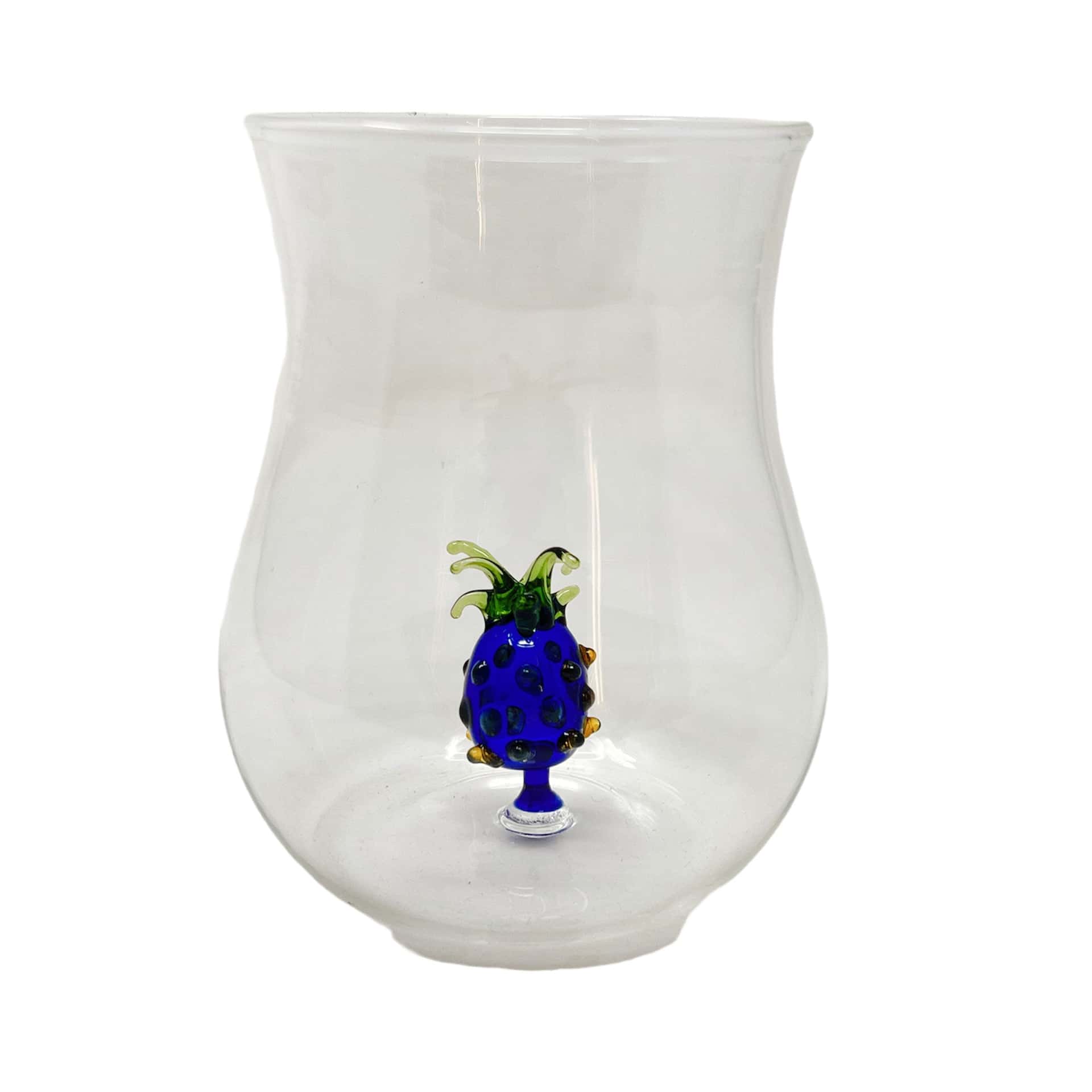 Set De Vasos Piñas Azules