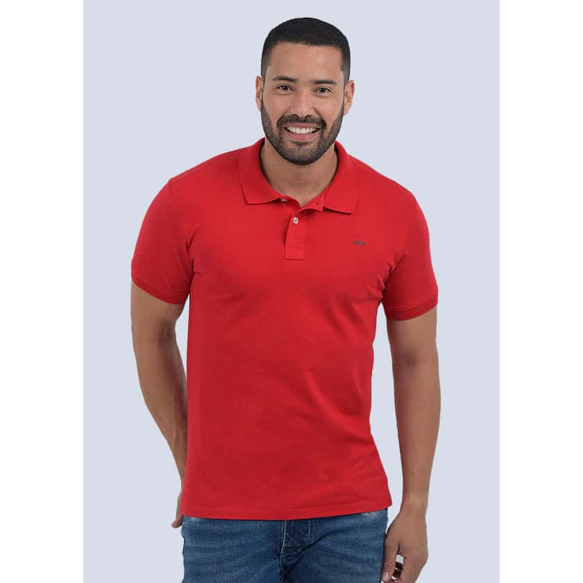 Polo Rojo Básico