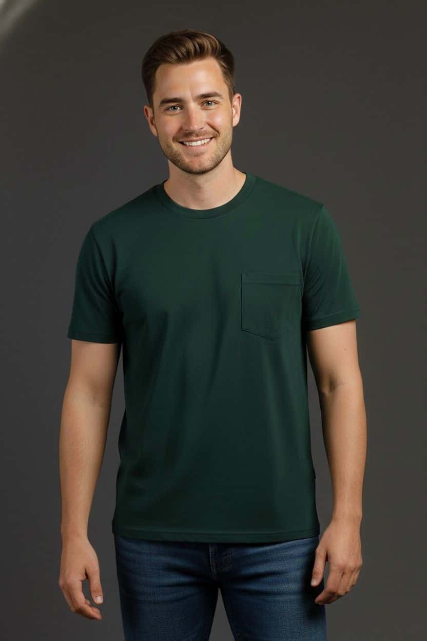 Camiseta Cuello Redondo con Bolsillo - miniatura 18