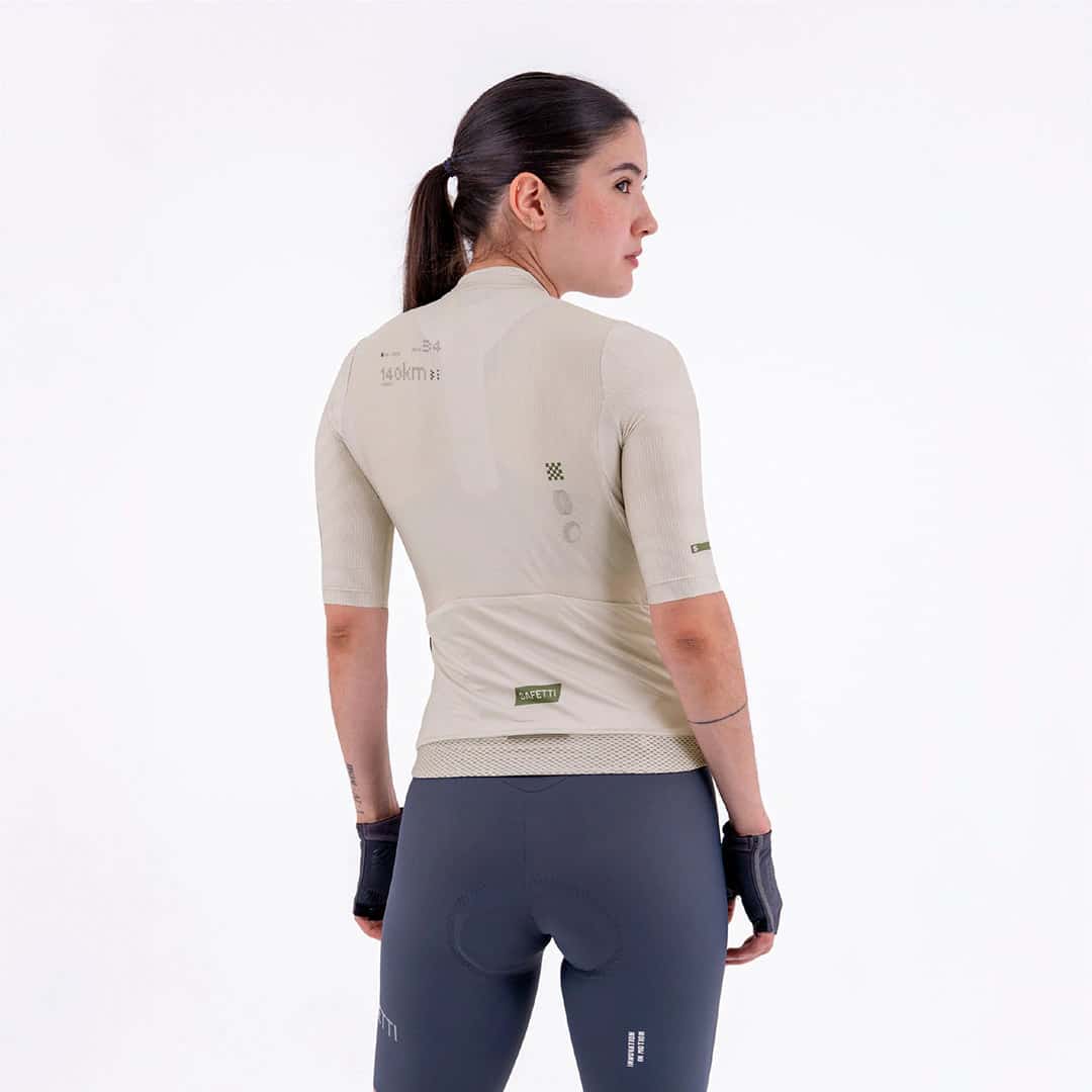 CAMISA CICLISMO MANGA CORTA WARM ARENA PARA MUJER - miniatura 2