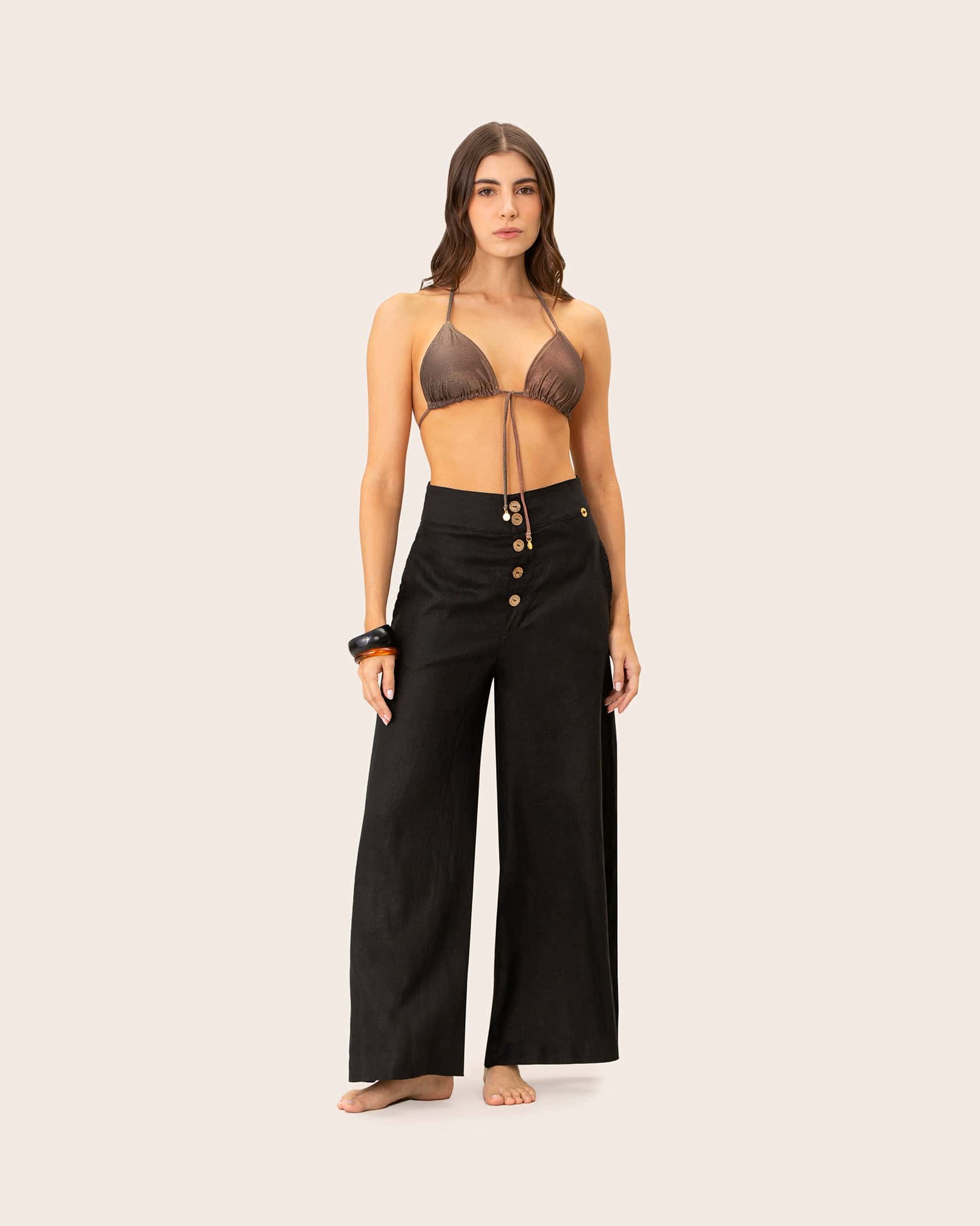 Pantalon Mystic Garden Linen Capsule