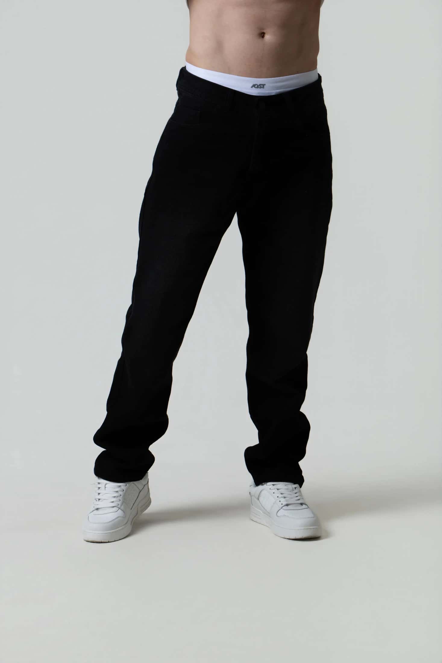 JEAN 5 BOLSILLOS COLOR NEGRO