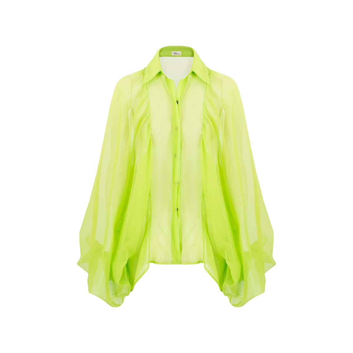 CAMISA MANGAS ANCHAS CHIFON - miniatura 1