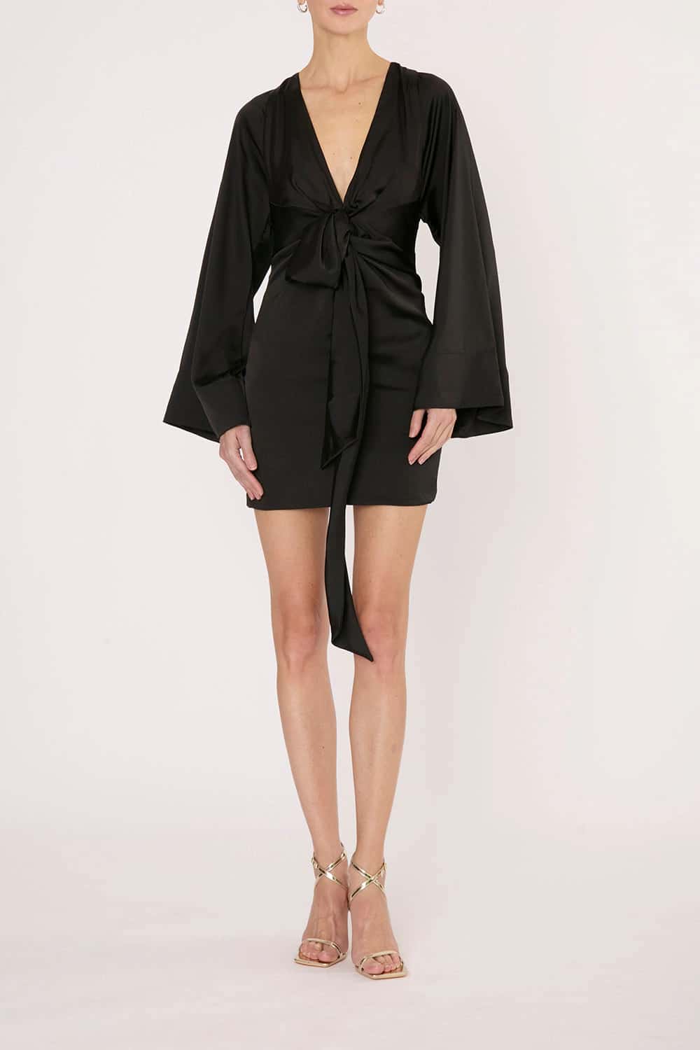 BLACK JULIA MINI DRESS