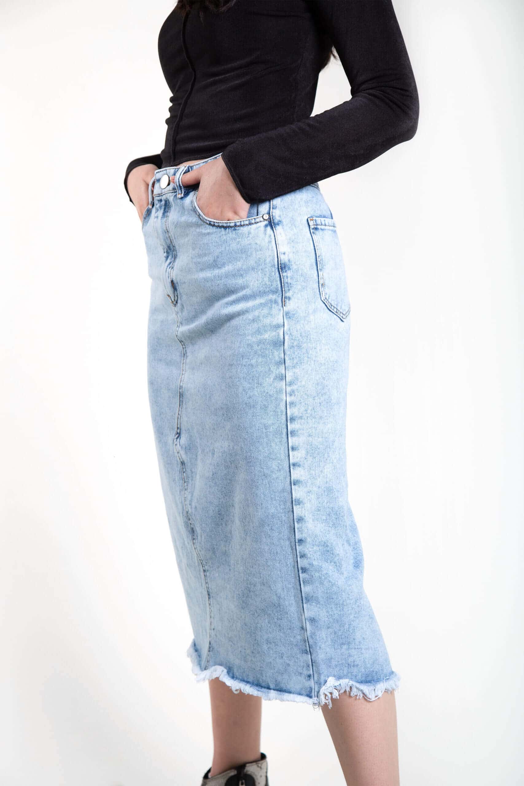 Falda Trendy Denim