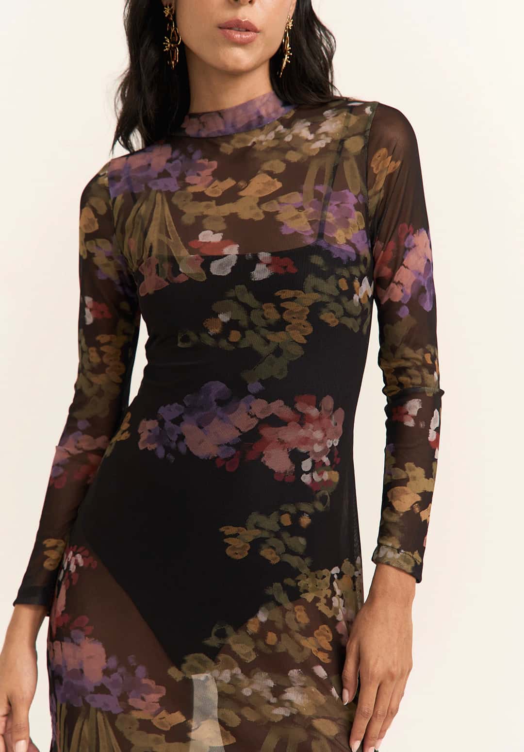Vestido Mesh Riachuelo - miniatura 3