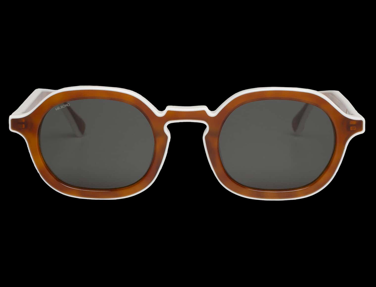 FLABELUS BY MR BOHO WOOD AND WHITE EL PATIO - WITH CLASSICAL LENSES