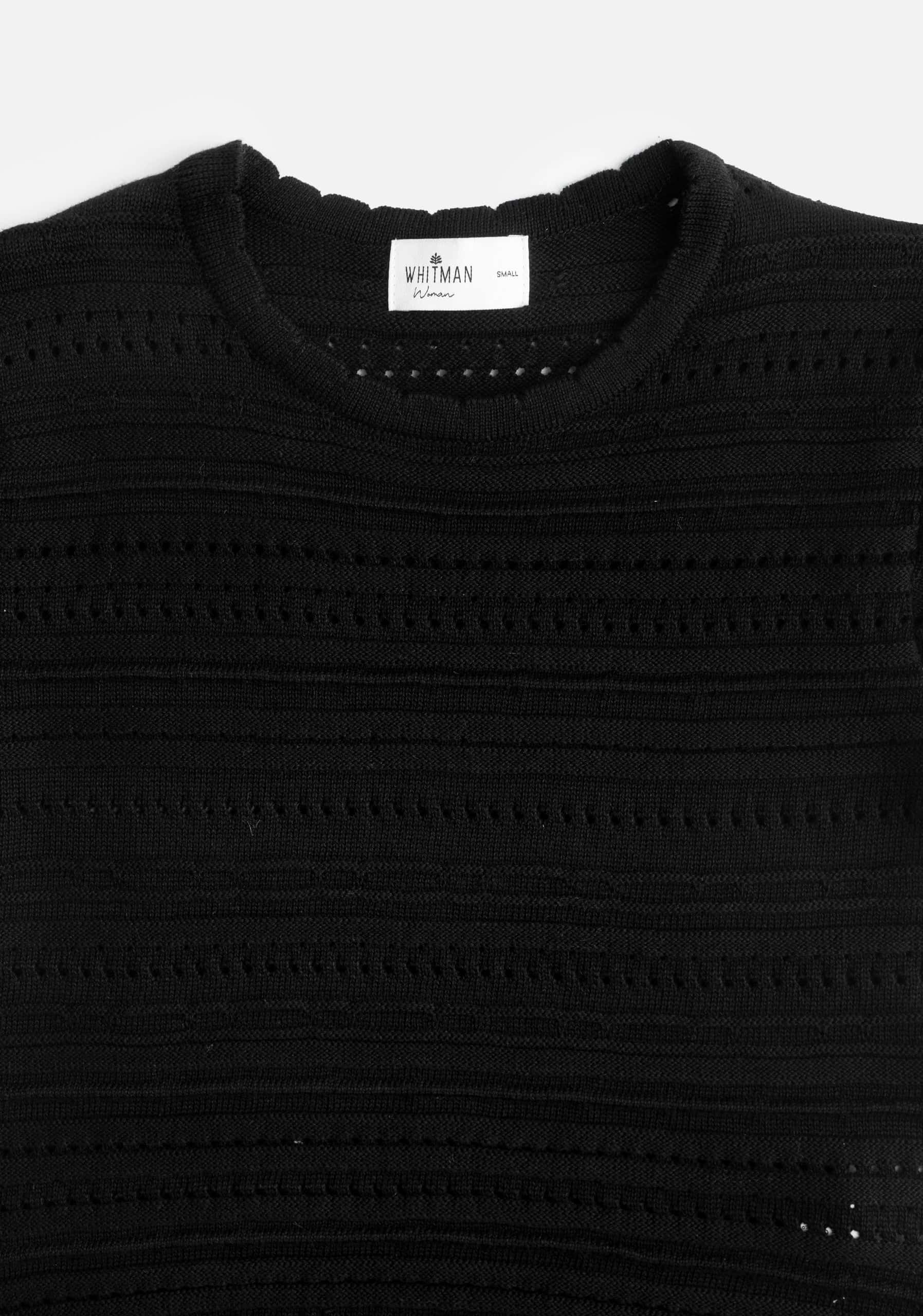 Camiseta Knit Odette negro - miniatura 2