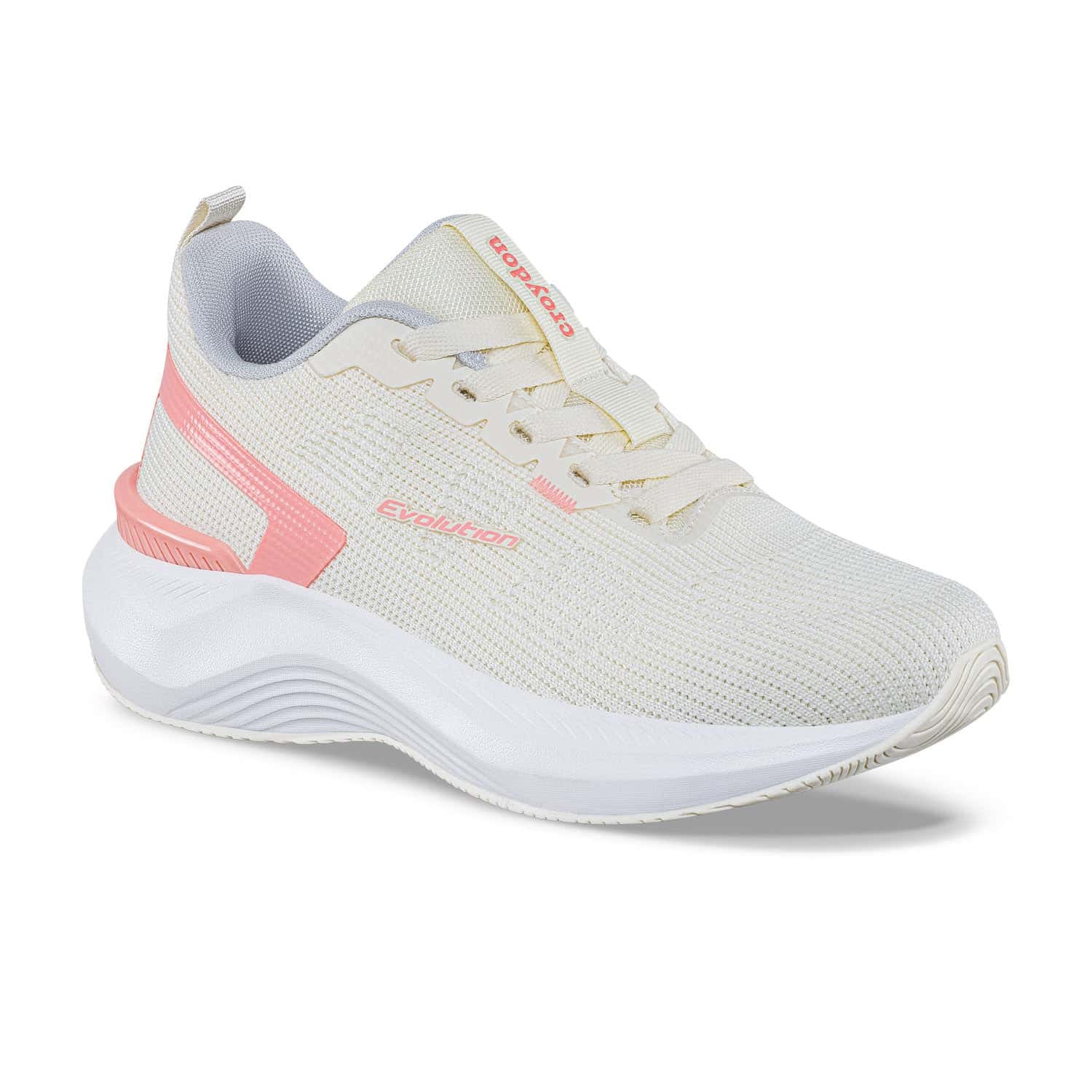 Tenis Running Kadax Beige Croydon Para Mujer