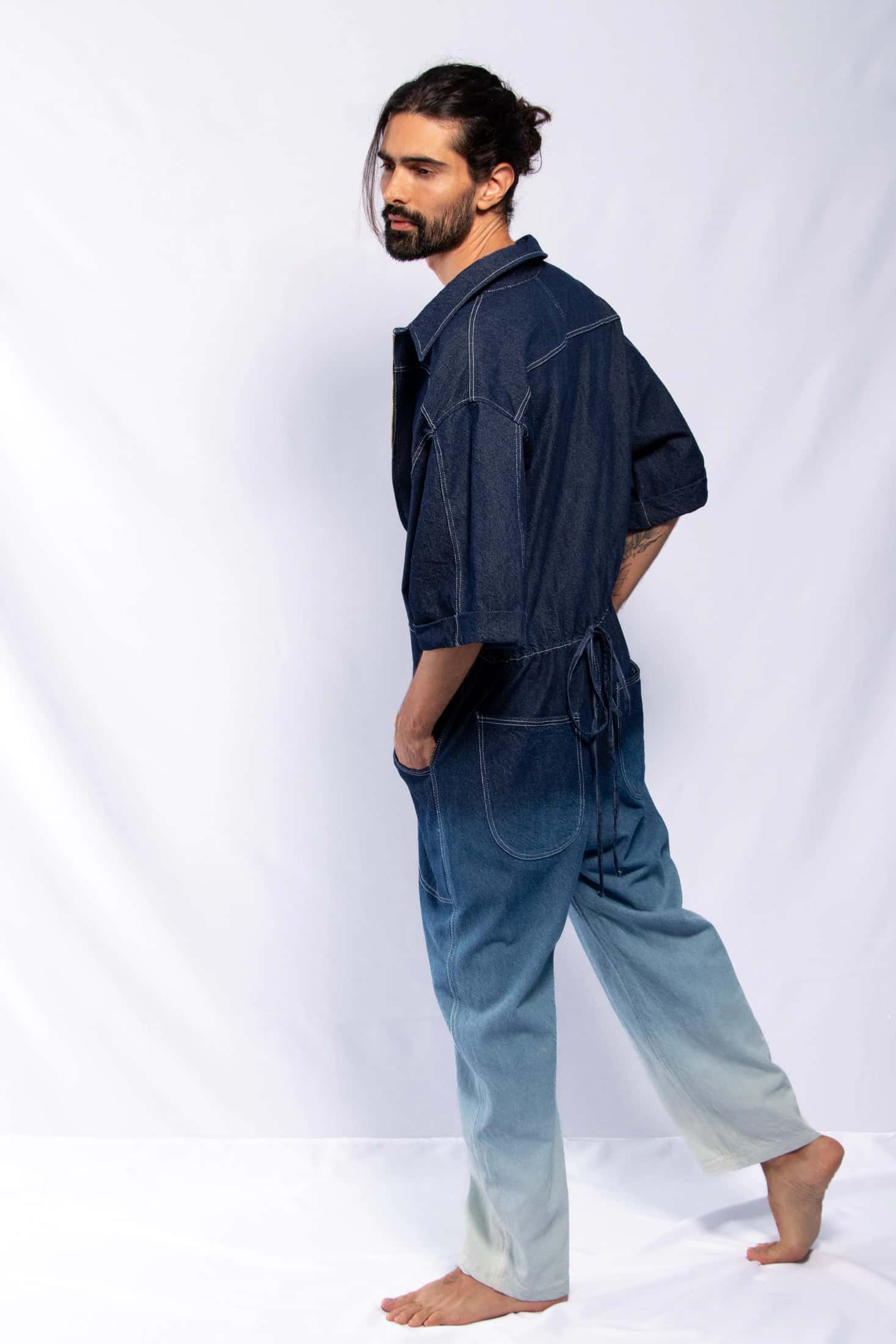 Enterizo en Denim Lavado - miniatura 7