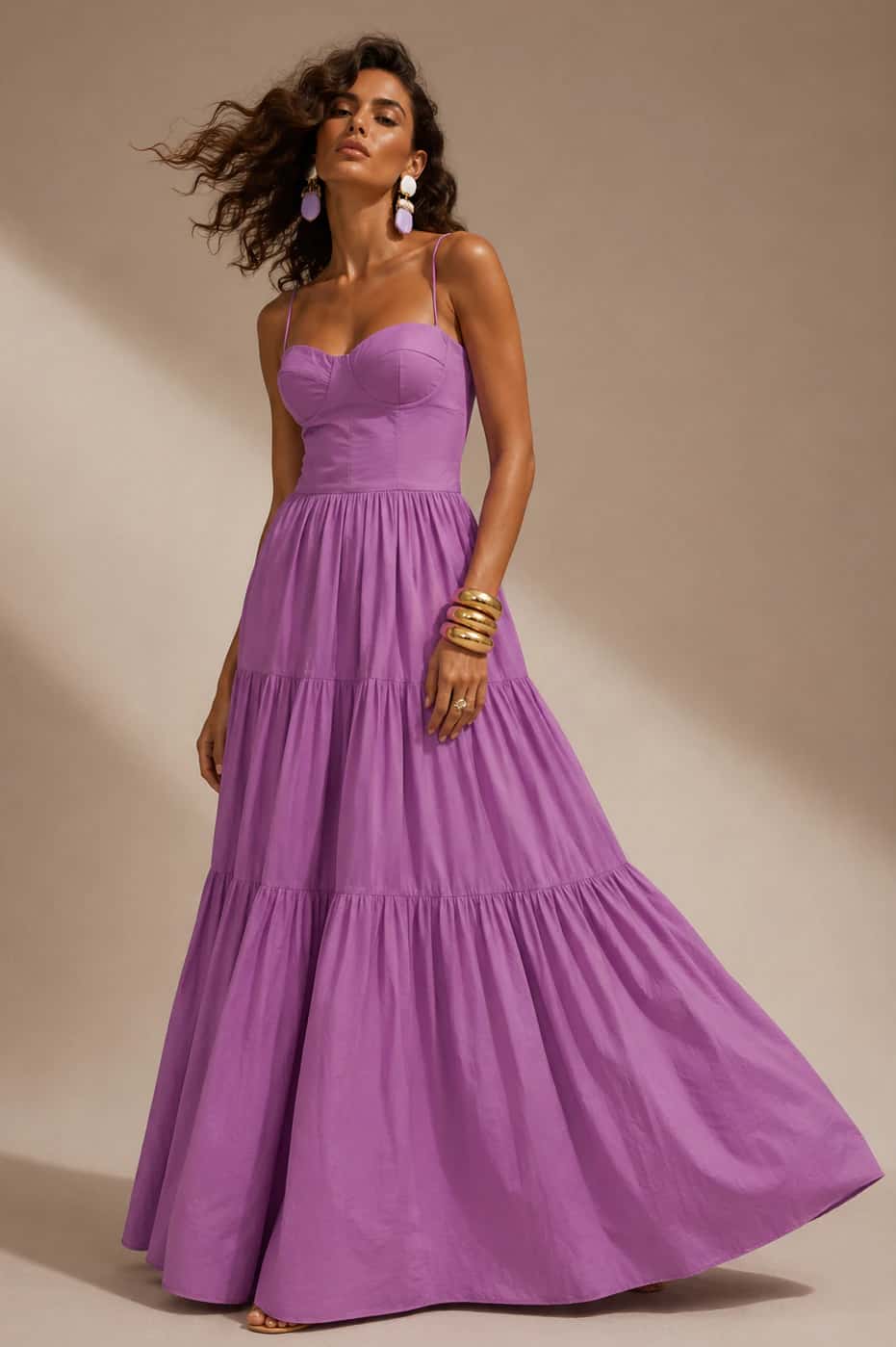 Vestido Pijao lila - miniatura 2