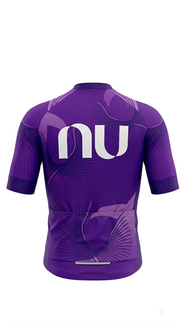 Jersey  Ciclismo MC División One - NU COLOMBIA Unisex Morado - miniatura 2