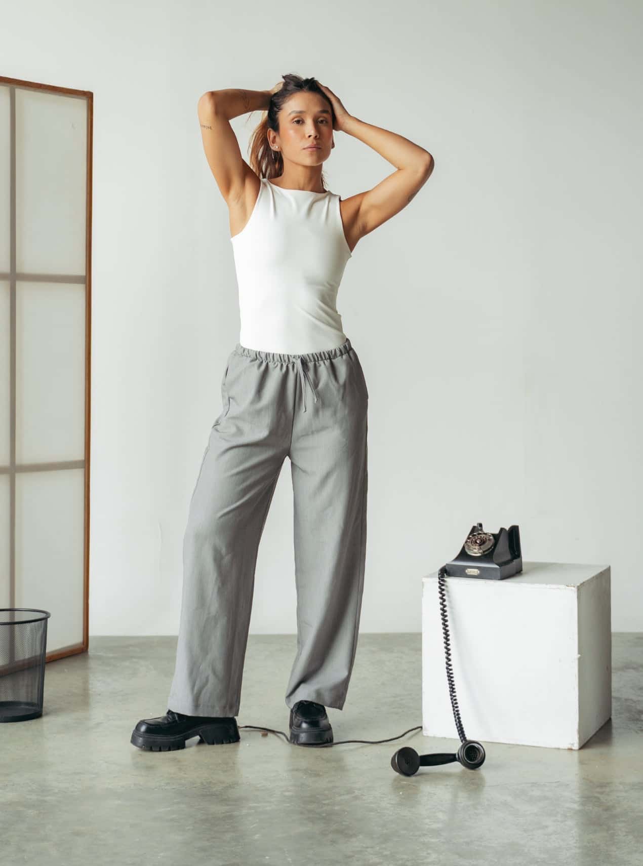 Pantalón Easy Office - Grey