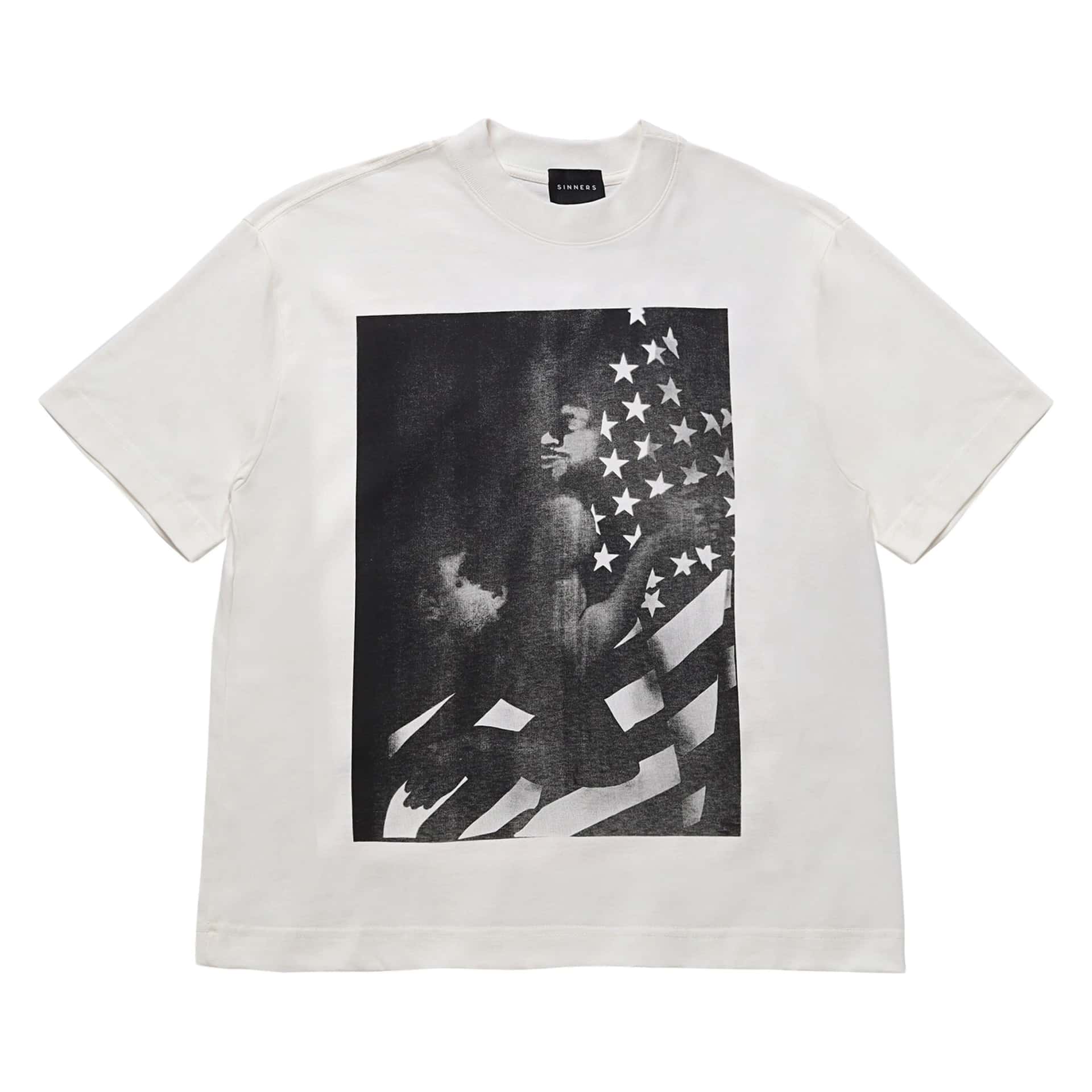 I <3 AMERICA CREME T-SHIRT - miniatura 1