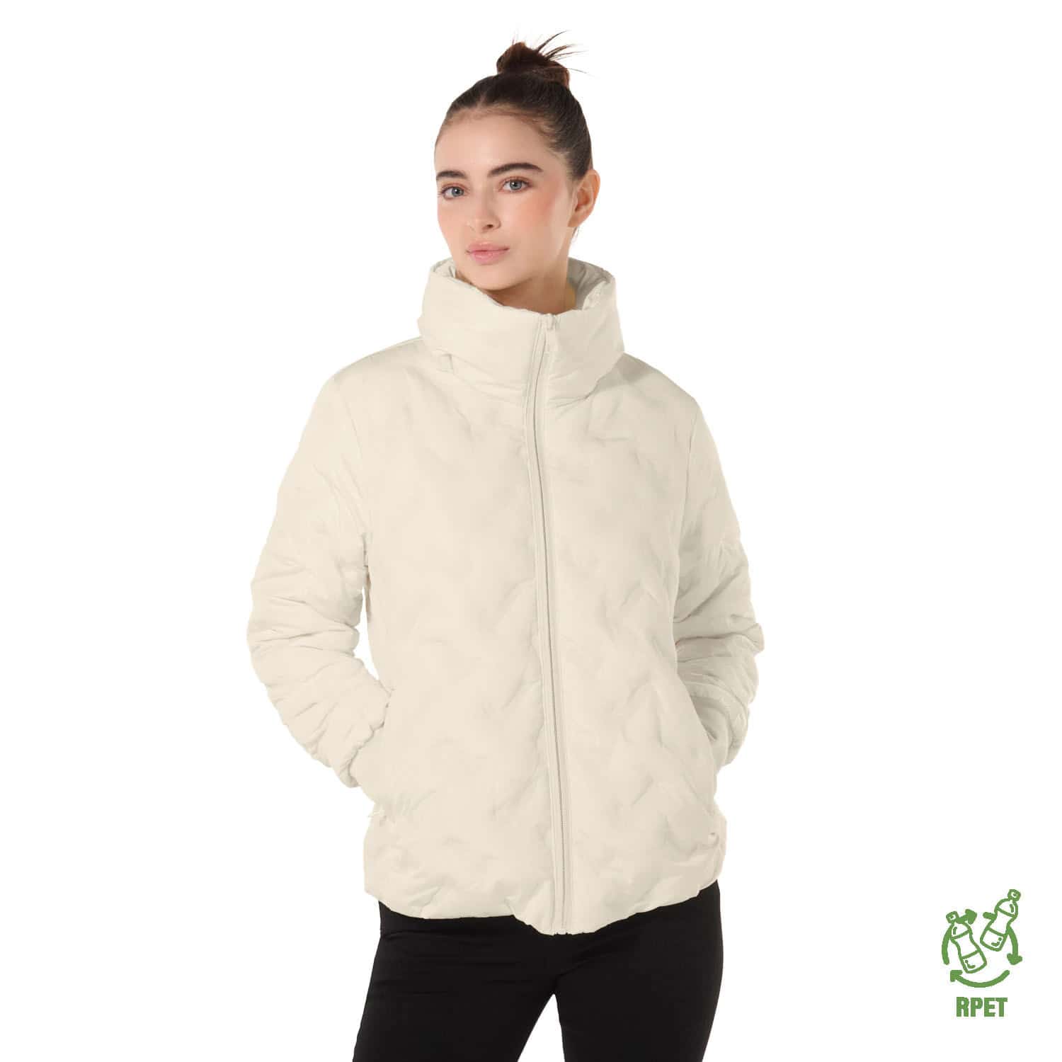 Chaqueta Acolchada para Mujer Bab Blanca