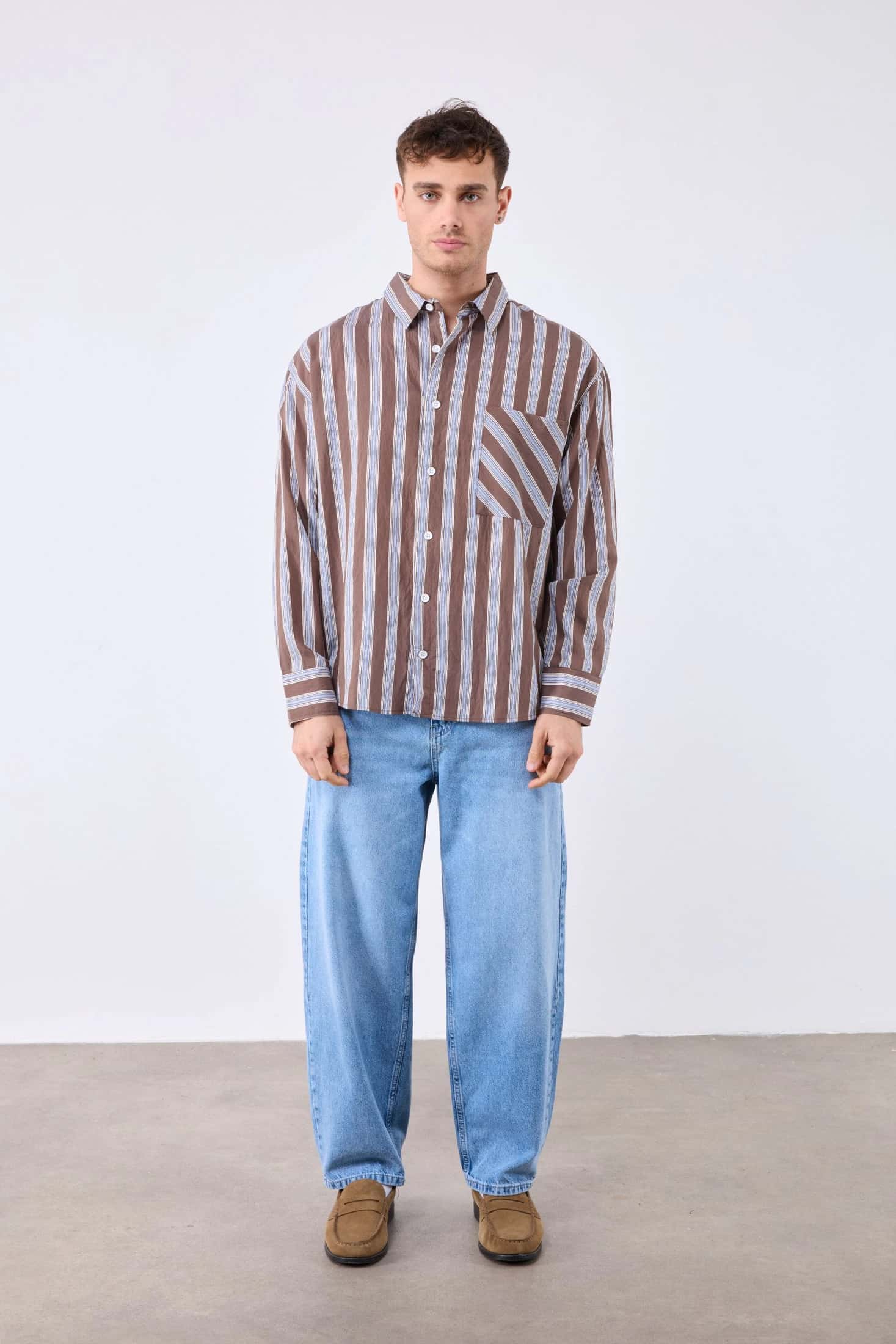 CAMISA SARAY - CAMEL