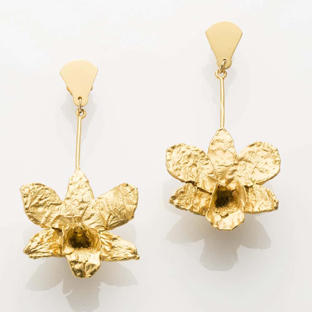 Long Dendrobium Earrings