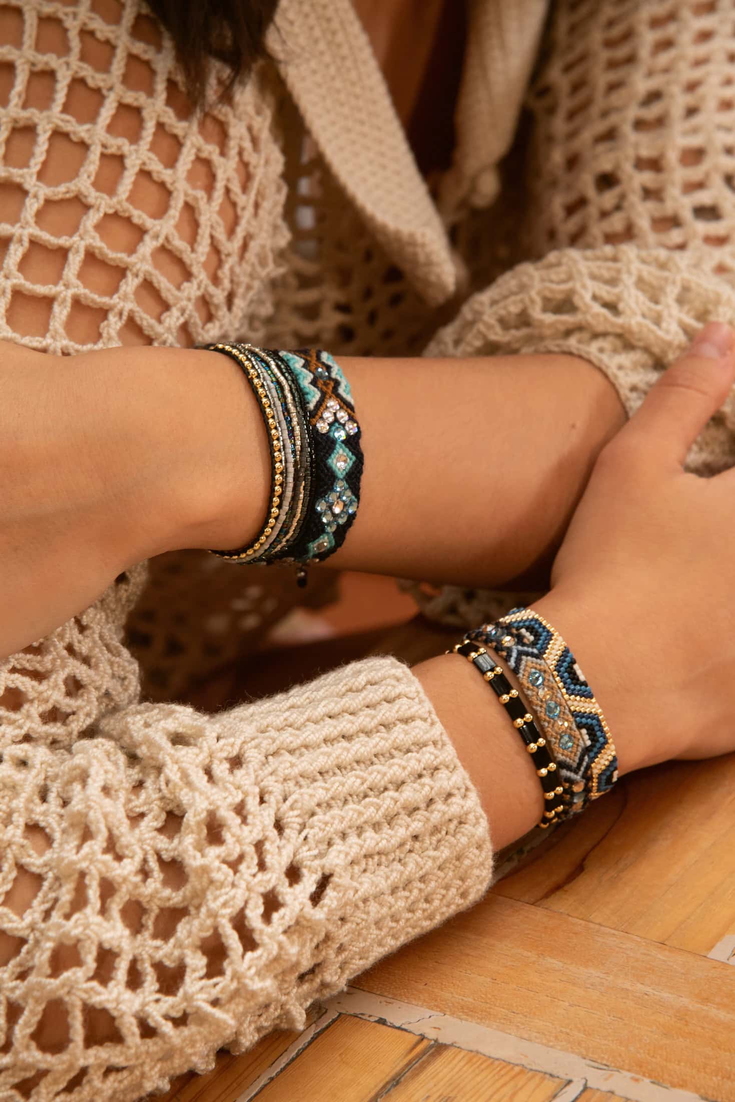 Golden Oasis Set | Bohemian Luxe Statement