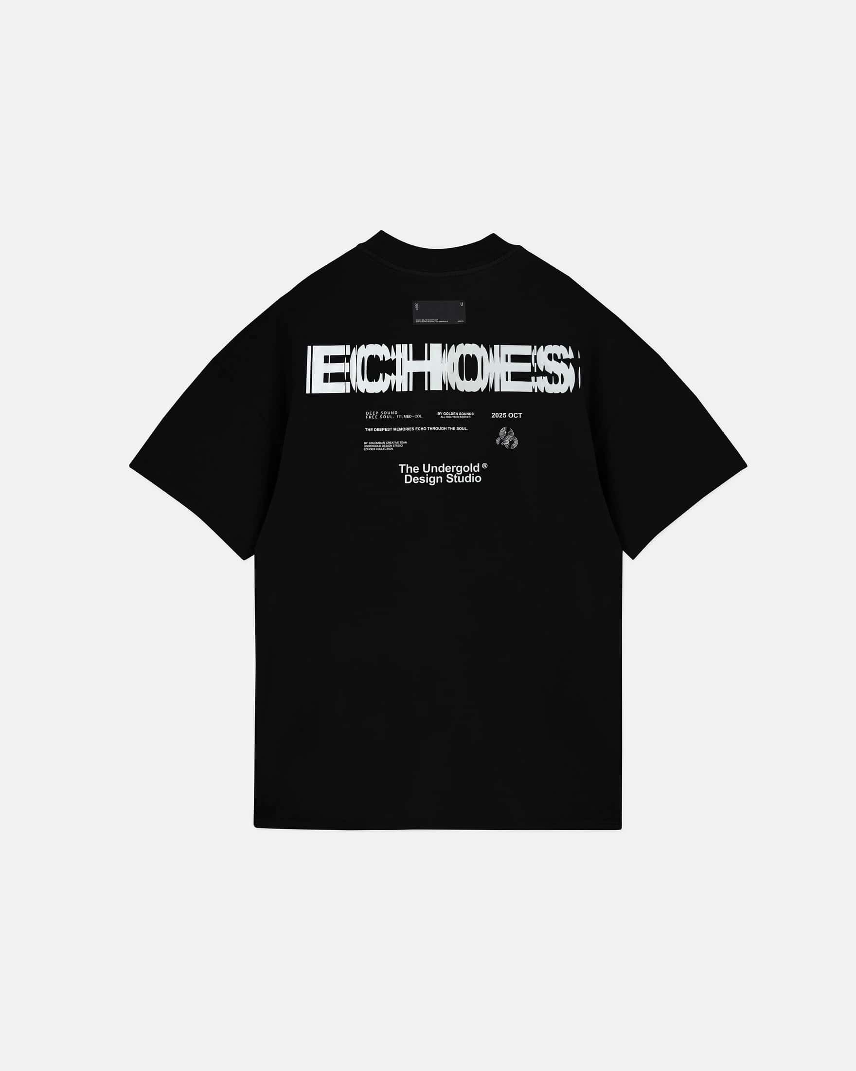 Echoes Touch Tshirt Black - miniatura 3