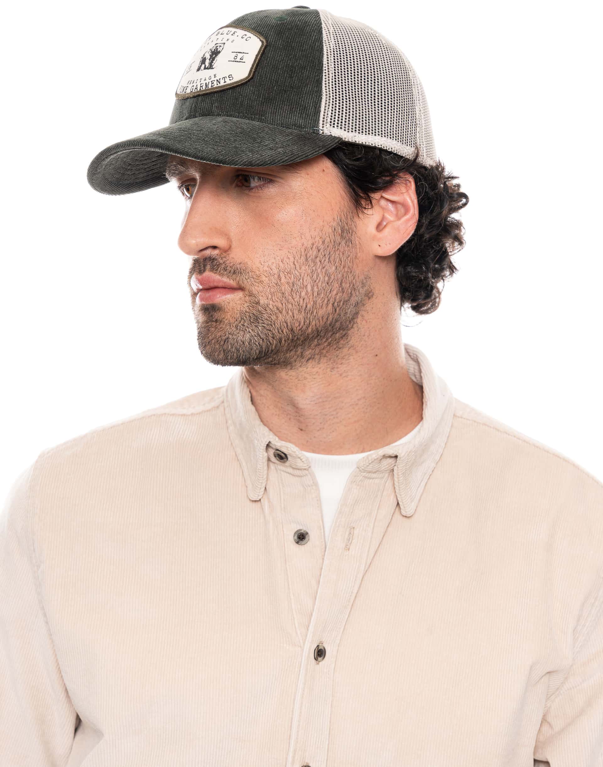 Gorra 6 Cascos Beisbolera En Corduroy