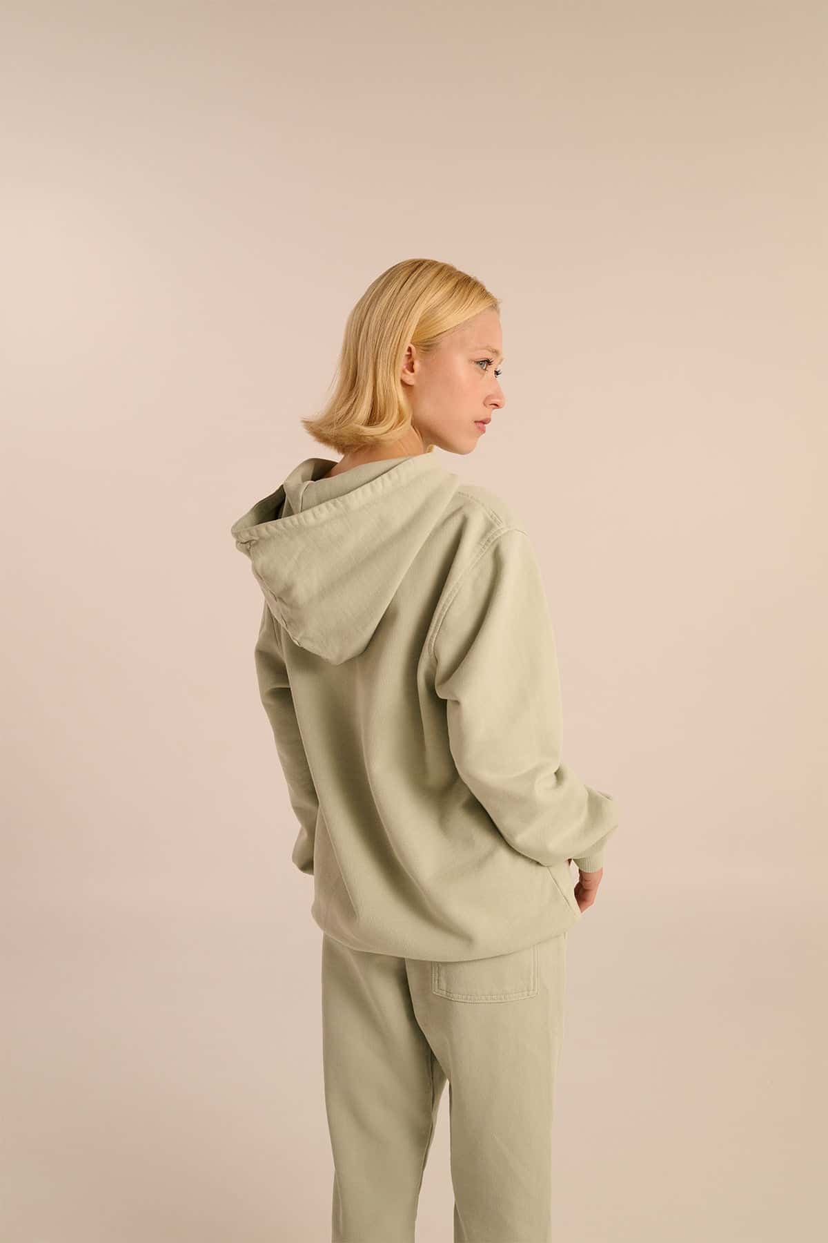 CORE HOODIE LIGHT GREEN - miniatura 5