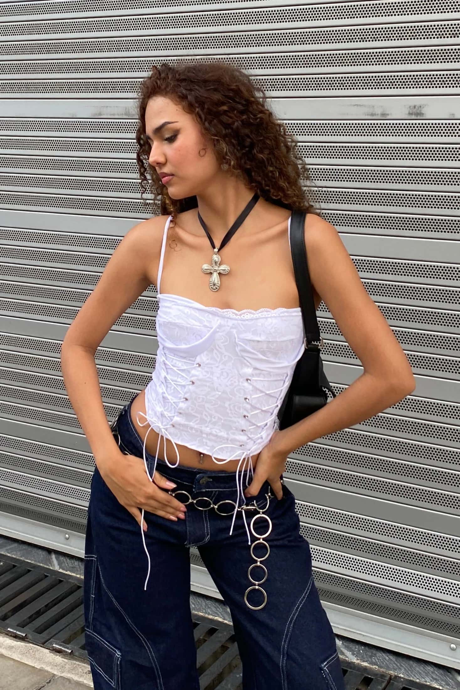 CORSET BLONDA BLANCO - miniatura 1