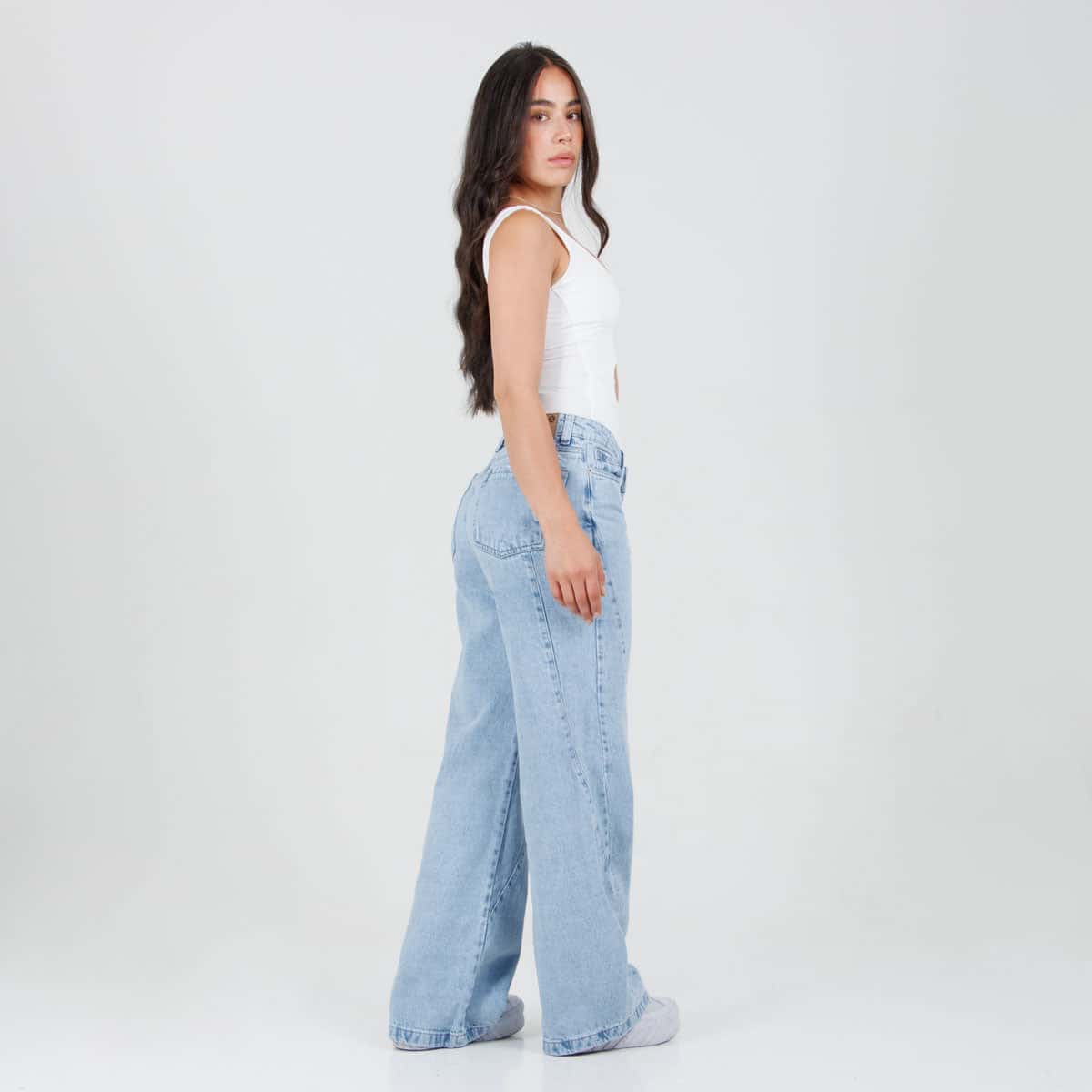 Jean Axspen Wide Leg Ax-3026 Rigido
