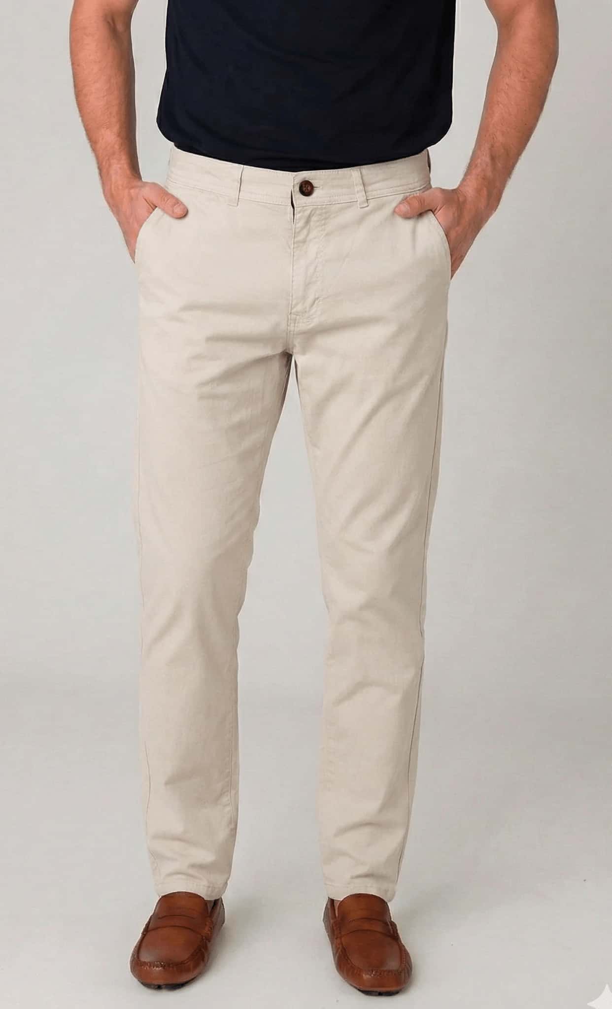 Pantalon drill casual Js