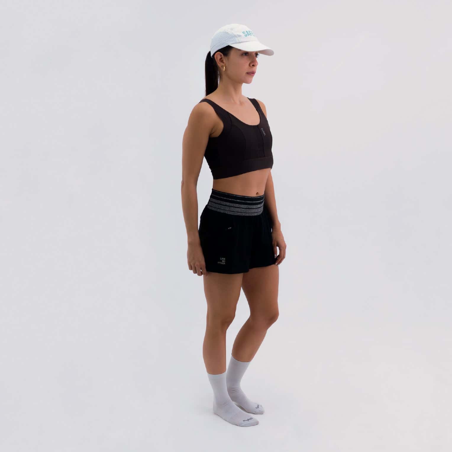 PANTALONETA RUNNING/PÁDEL EXPLORER NERO PARA MUJER - miniatura 2
