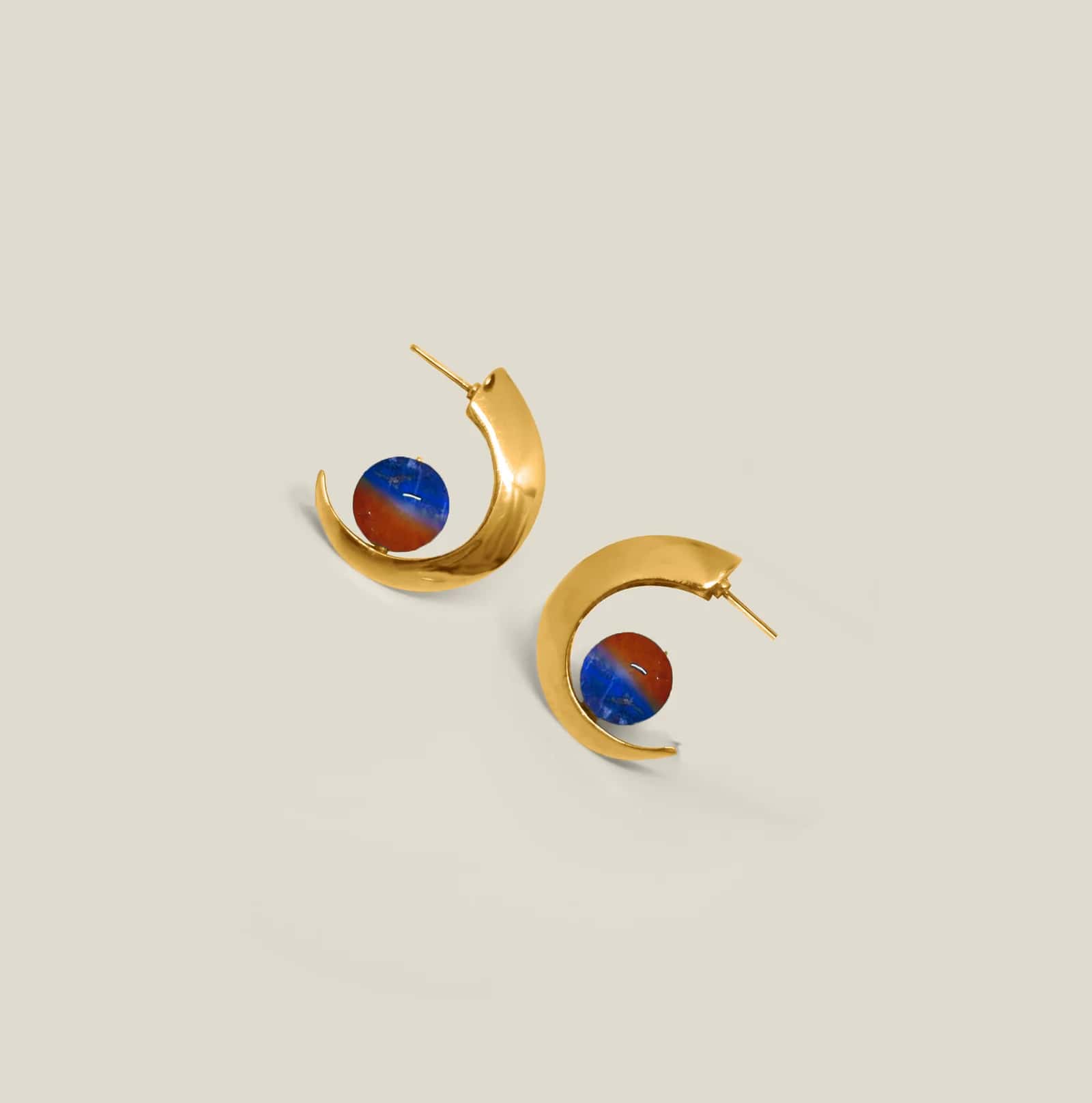 Lua Eye Hoop Gold