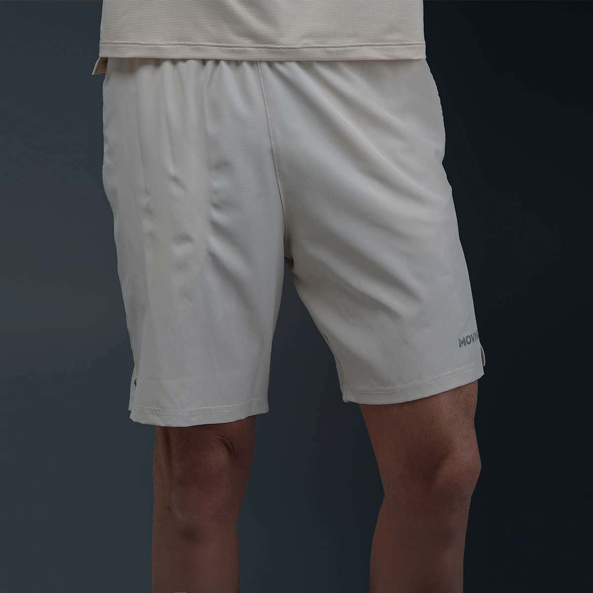 Pantaloneta Deportiva Beige