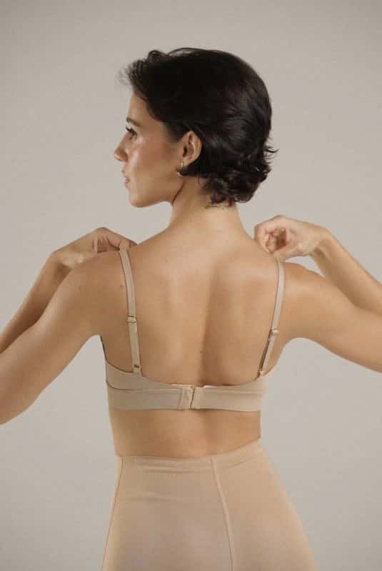 Square Bralette Mocha - miniatura 3