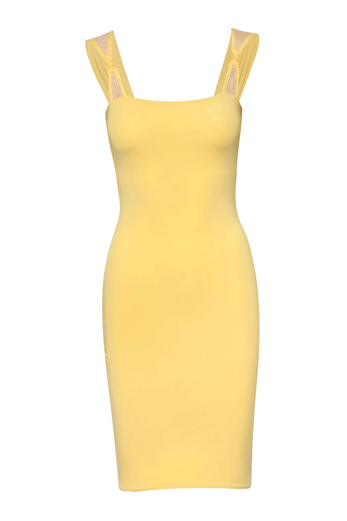 VALENTINA DRESS / Amarillo Crema
