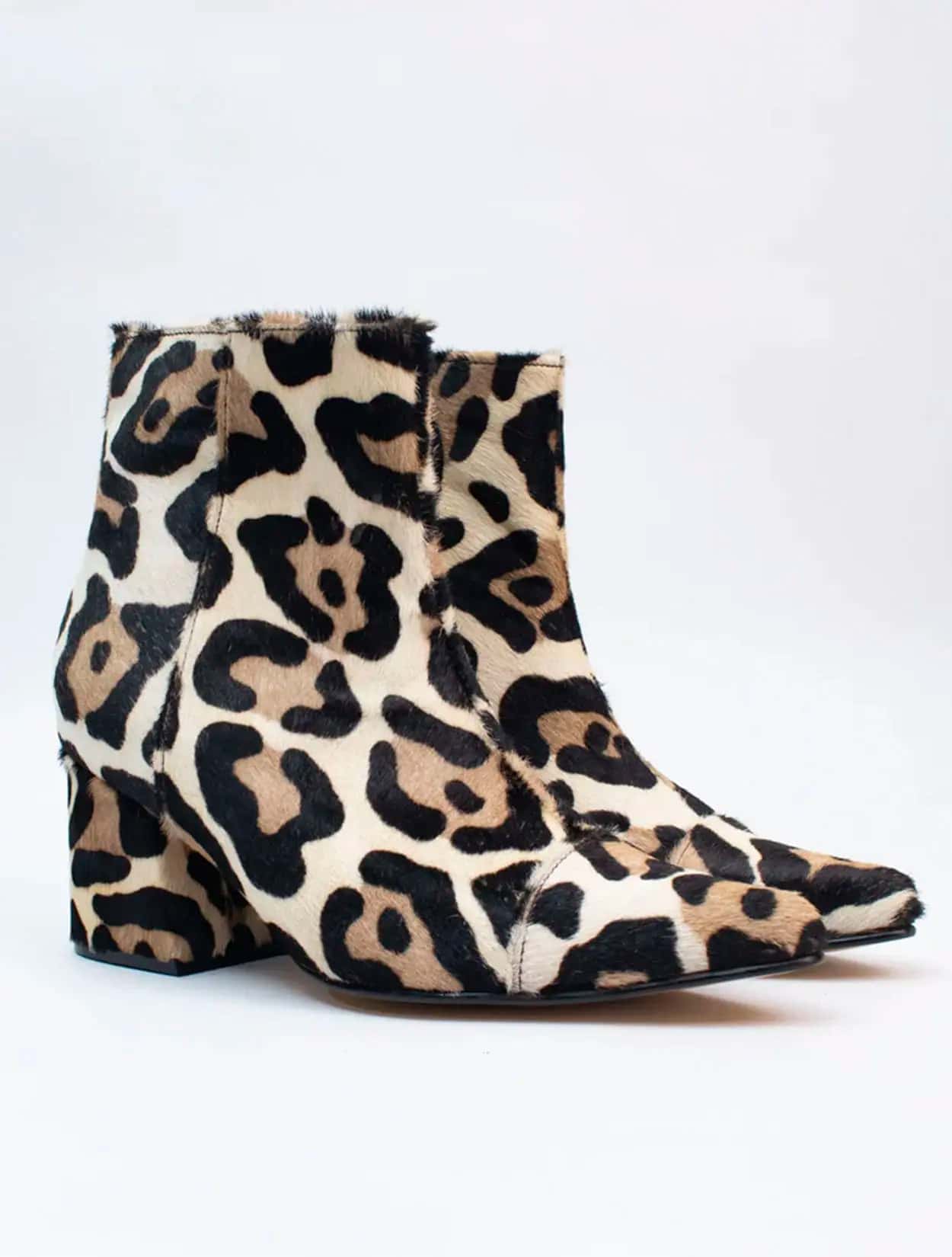 BOTINES ANKEL PELO JAGUAR - miniatura 4